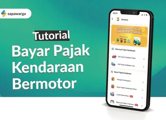 Cara Bayar Pajak Kendaraan di Jawa Barat Lewat Aplikasi Sapawarga (Sumber: YouTube/Jabar digital service)