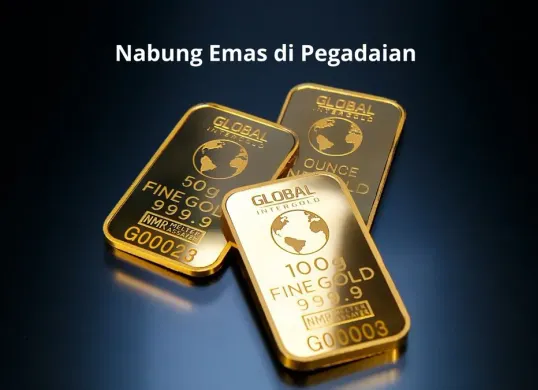 Cara nabung emas di Pegadaian. (Canva)
