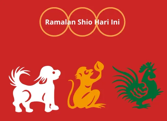 Ramalan 3 shio hari ini Sabtu 29 Maret 2025. (Canva)
