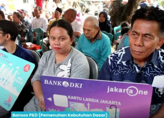 Penyaluran dana gratis KLJ tahap 1 tahun 2025 terpantau sudah mulai berlangsung. (Sumber: dinsos.jakarta.go.id)