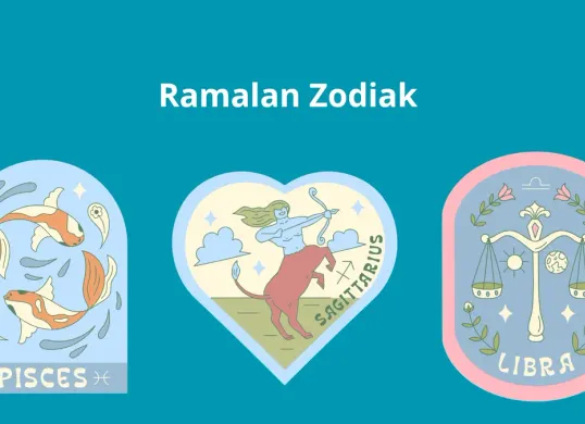 Ramalan zodiak Libra dan Pisces Sabtu 29 Maret 2025, khusus ramalan zodiak Sagitarius dapat promosi jabatan di tempat kerjanya. (Canva)