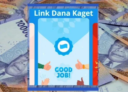 Cara dapatkan saldo DANA gratis via aplikasi penghasil uang lewat HP. (Canva)