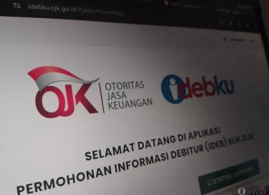 Cara cek SLIK OJK sebelum mengajukan pinjaman di aplikasi pindar legal. (Sumber: Poskota/Faiz)