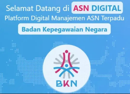 Cara mengaktifkan MFA di ASN Digital portal resmi BKN.