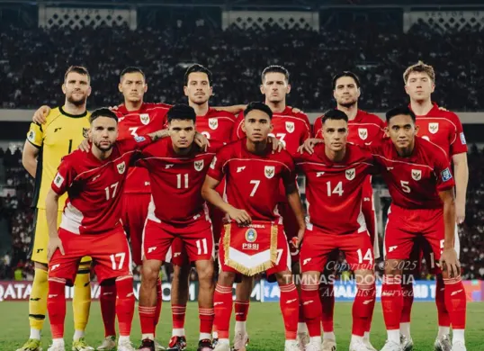 Potret pemain Timnas Indonesia. (Sumber: X/@TimnasIndonesia)
