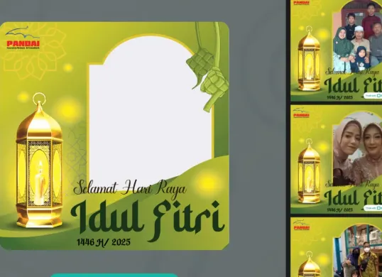 Twibbon Idul Fitri 2025 (Sumber: Twibbnoze/Pandai)