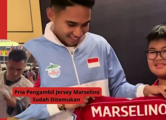 Pria yang mengambil Jersey bocah bernama Kenneth sudah ditemukan dan terancam tidak bisa nonton lagi di GBK. (IG Marselino)