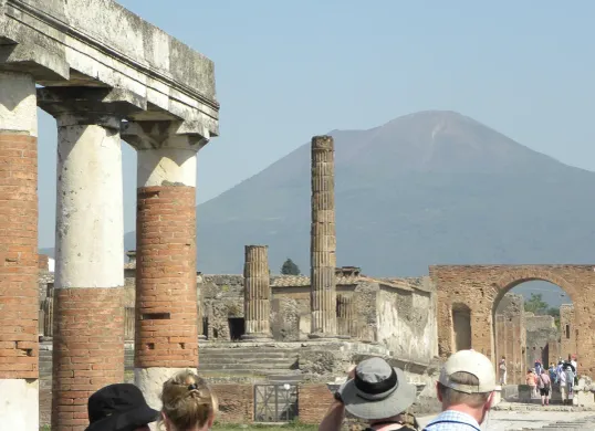 Kota Pompeii, yang hilang terkubur letusan gunung di Italia. (Sumber: Foto/Pixabay)