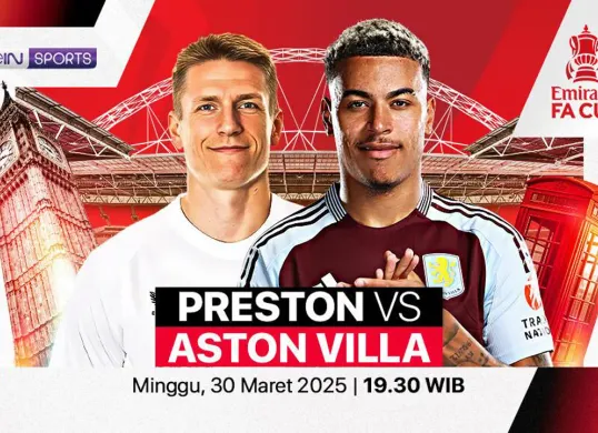 Link live streaming Preston North End vs Aston Villa. (Sumber: Vidio)