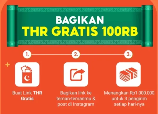 Membuat link ShopeePay THR Gratis di hari lebaran. (Sumber: Shopee)
