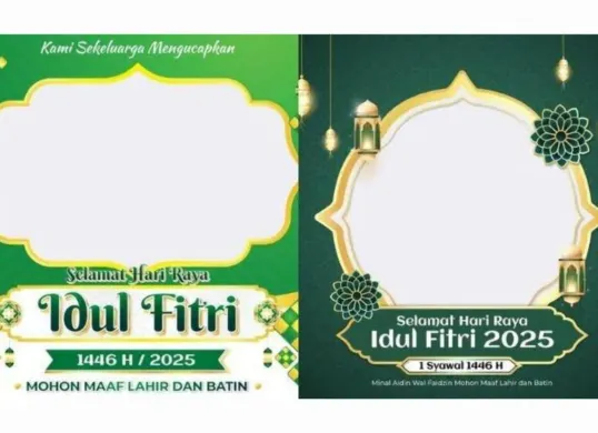 10 Link Twibbon Idul Fitri 1446 H Gratis.