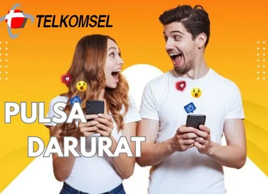 Cara aktifkan pulsa darurat Telkomsel. (Sumber: Poskota/Syania Nurul Lita Baikuni)