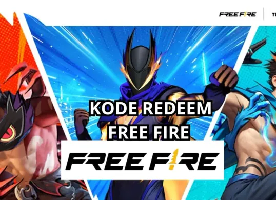 Klaim kode redeem FF hari ini, Minggu, 8 Februari 2026. (Sumber: Garena)