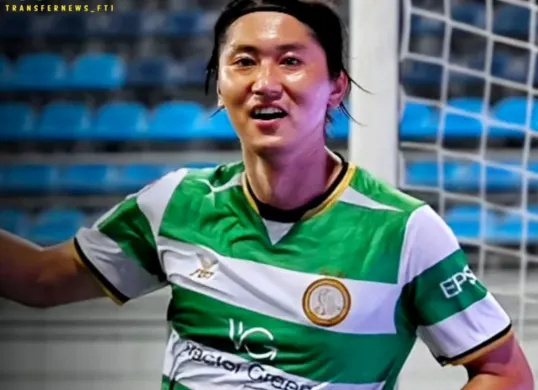 Potret Tomoyuki Doi, pemain asal Jepang yang dirumorkan diincar Persib untuk gantikan David da Silva. (Sumber: Instagram/@transfernews_ft1)