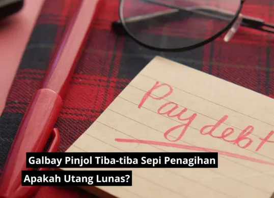 Penagihan utang pinjol kepada nasabah yang galbay tiba-tiba sepi. Apakah utang bisa lunas ? . (Canva)