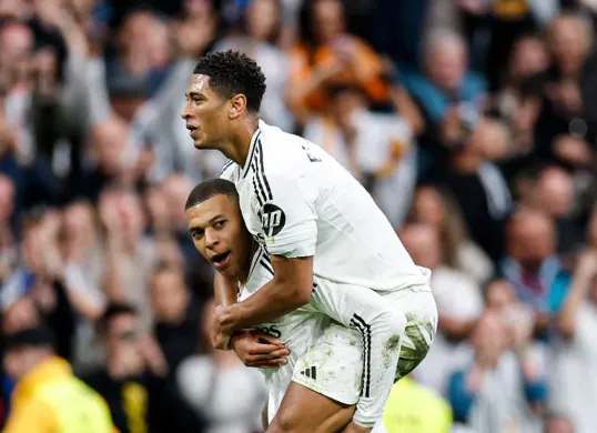 Kylian Mbappe mencetak dua gol di laga Real Madrid atas Celta Vigo. (Sumber: Instagram @realmadrid)