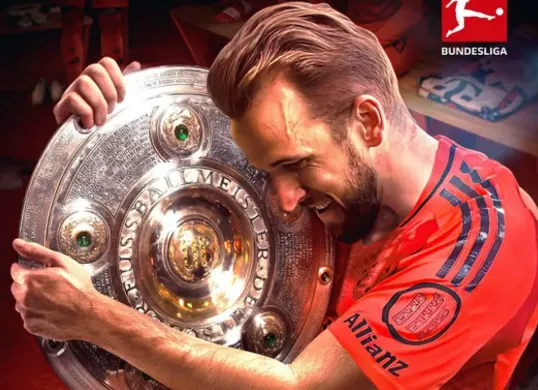 Gelar ini menjadi momen bersejarah bagi Harry Kane, yang akhirnya meraih trofi pertamanya dalam karier profesionalnya. (Sumber: Instagram/@harrykane)