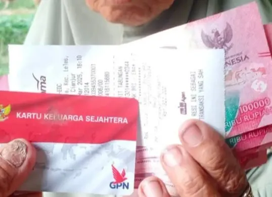 Ilustrasi bansos cair ke KKS. (Sumber: Facebook/Informasi bpnt, pkh)