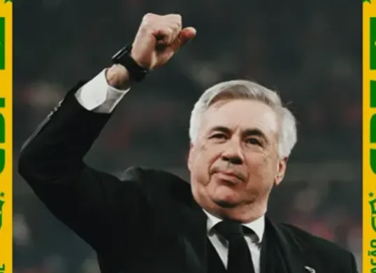 Carlo Ancelotti ditunjuk jadi pelatih Timnas Brazil. (Sumber: Instagram/@cbf_futebol)