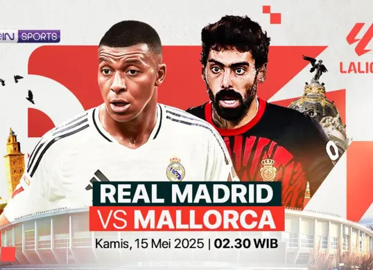 Link live streaming Real Madrid vs Mallorca. (Sumber: Vidio)