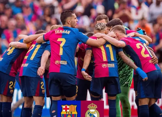 prediksi line up Espanyol vs Barcelona di La Liga 2024/2025 (Sumber: Instagram @fcbarcelona)