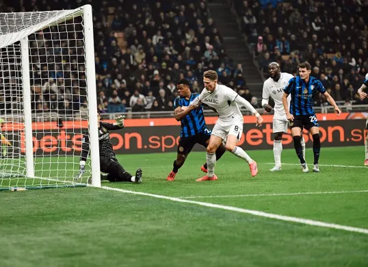 Pertandingan Inter Milan vs Napoli di San Siro pada kompetisi Serie A musim 2024-25. (Sumber: sscnapoli.it)