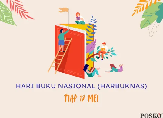 Hari Buku Nasional 17 Mei, Intip Sejarah dan Tujuannya (Sumber: Canva/Edited Muhammad Ibrahim)
