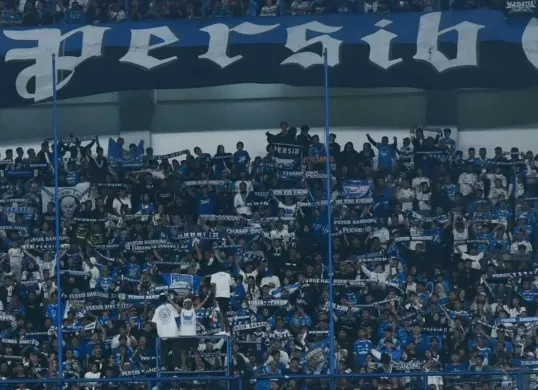 Potret Bobotoh Persib Bandung, dipastikan akan memadati ruas jalan Kota Bandung saat Pawai Kemenangan. (Sumber: Istimewa)