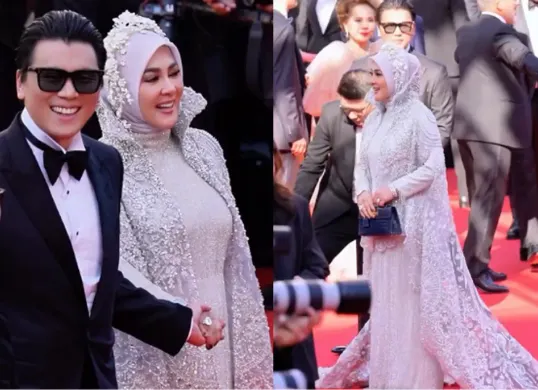 Syahrini raih penghargaan UNESCO di Cannes 2025 (Sumber: Instagram/@princessyahrini)
