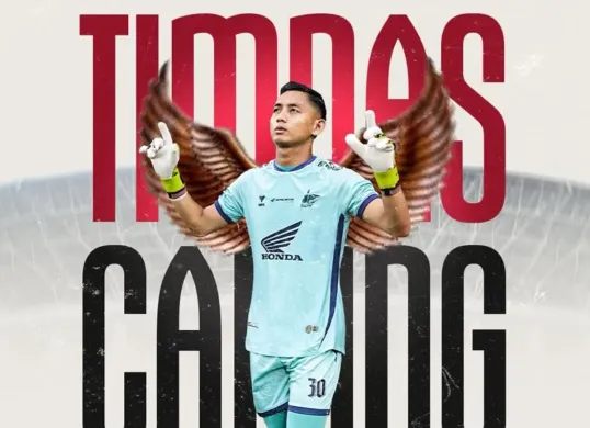 Reza Arya Pratama, kiper utama PSM Makassar yang dipanggil ke Timnas Indonesia. (Sumber: @psm_makassar)