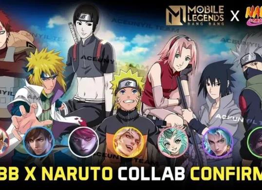 Ikuti event MLBB x Naruto terbaru! Ketahui cara memilih klan terbaik, misi tersembunyi, dan cara klaim hadiah eksklusif seperti skin Gaara dan border ninja. (Sumber: Pinterest)