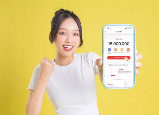 pinjaman online aman dan legal sudah berizin OJK di Akulaku, begini cara pengajuannya. (Sumber: akulaku)