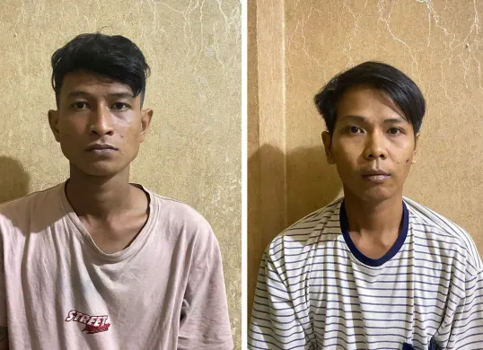 Pelaku spesialis curanmor berhasil diamankan Polsek Cimanggis. (Sumber: Dok Polsek Cimanggis)