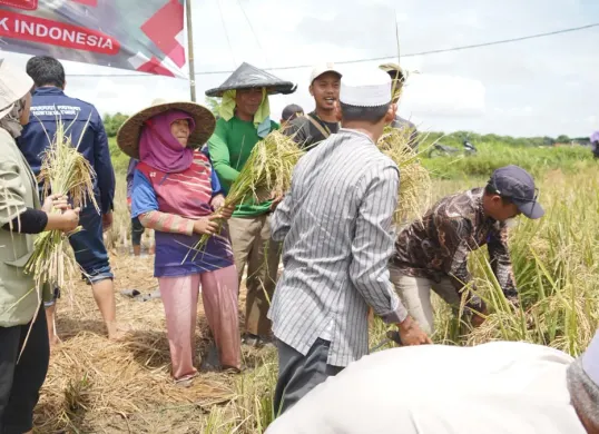 Kementerian Pertanian memperkuat kelembagaan petani dengan mengembangkan model korporasi. (Sumber: Kementan)