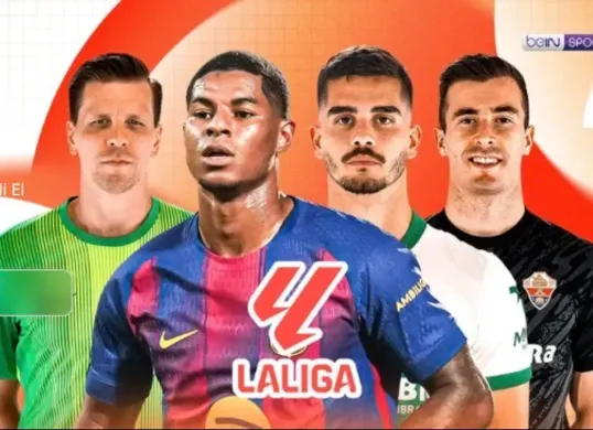 Tonton live streaming Barcelona vs Elche pada pekan ke-11 La Liga 2025/2026, kick-off Senin, 3 November 2025 pukul 00.30 WIB (Sumber: Vidio.com)