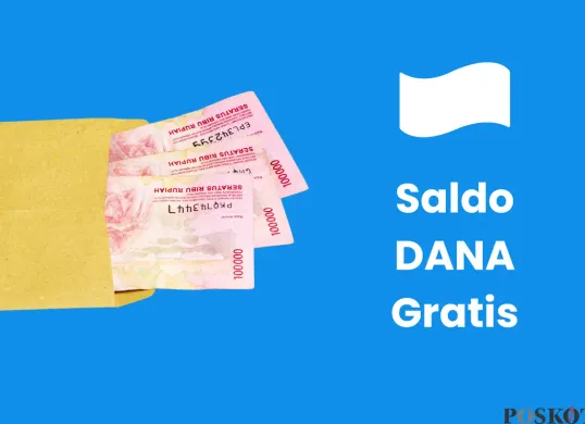 Ilustrasi Saldo DANA Gratis (Sumber: Canva/Edited Muhammad Ibrahim)