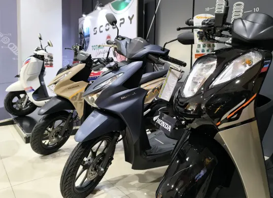 Ilustrasi penjualan motor berhasil meningkat di Oktober 2025. (Sumber: Honda)