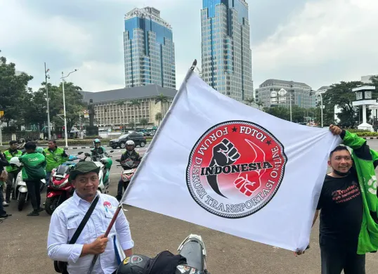 Sejumlah pengemudi ojek online (ojol) bakal menggelar unjuk rasa pasa 20 November 2025 mendatang. (Sumber: Istimewa)