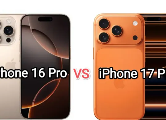 Beda spesifikasi dan harga iPhone 16 Pro vs iPhone 17 Pro. (Sumber: Apple/Poskota/Kamila)