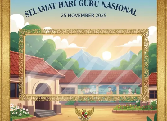 Cek 15 link Twibbon Hari Guru Nasional 2025 yang keren dan gratis. Coba sekarang di sini (Sumber: Gemini AI)