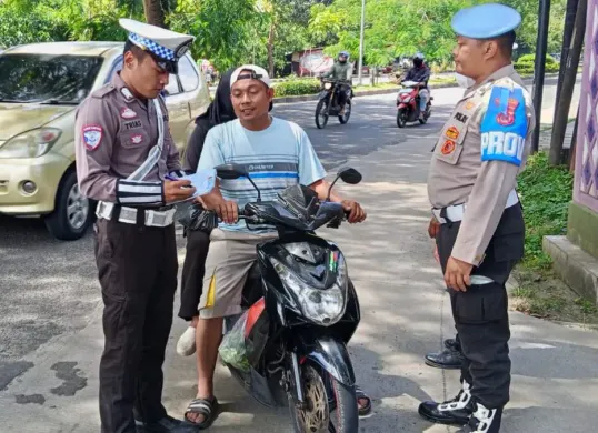 Anggota Satlantas Polresta Tangerang. (Sumber: Dok. Polresta Tangerang)