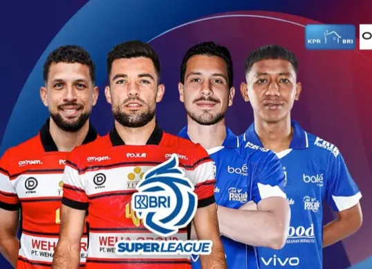 Tonton live streaming Madura United vs Persib Bandung di pekan ke-14 BRI Super League 2025/2026 (Sumber: Vidio.com)