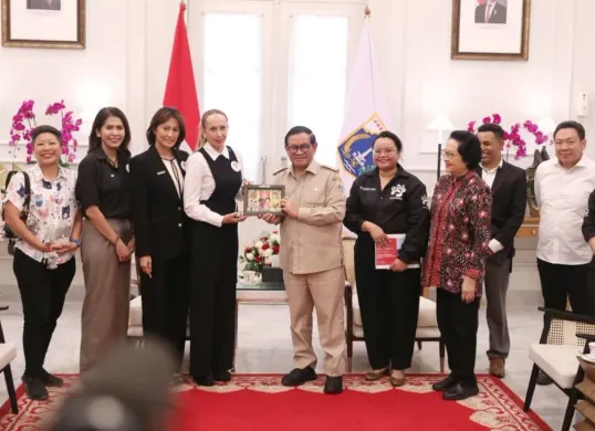 Pemprov Jakarta menerima kedatangan Koalisi Dog Meat Free Indonesia (DMFI) di Balai Kota Jakarta. (Sumber: Dok. Istimewa)