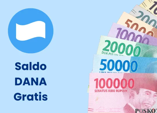 Klaim saldo DANA gratis dari aplikasi penghasil uang (Sumber: Canva/Edited Muhammad Ibrahim)