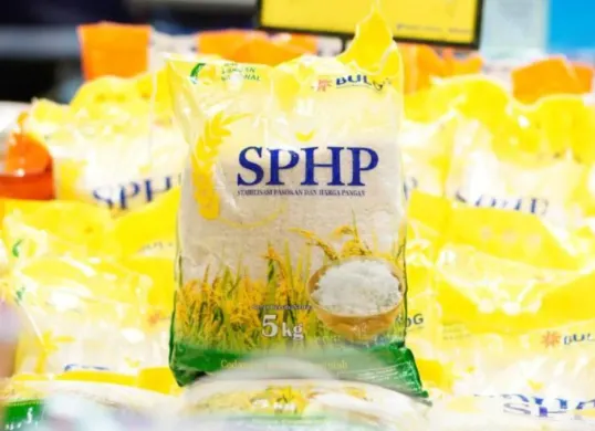 Program beras murah SPHP Bulog. (Sumber: Bapanas)