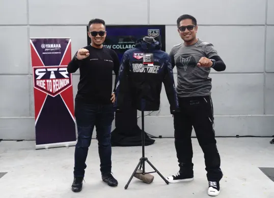 Yamaha memperkenalkan jaket MAX Prostreet Mark II hasil kolaborasi dengan Prostreet. (Sumber: Dok. Yamaha)