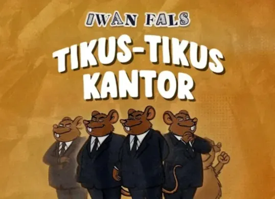 Lirik lagu Tikus-Tikus Kantor dari Iwan Fals. (Sumber: YouTube/Iwan Fals)