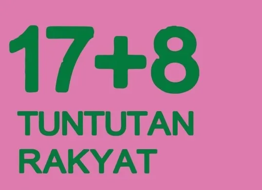 Makna warna pink dan hijau (Sumber: Instagram/@jeromepolin)