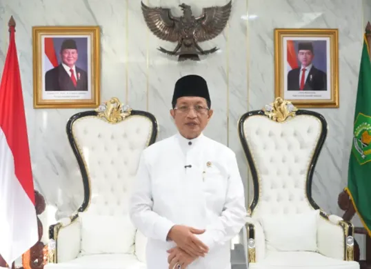 Permintaan maaf Nasaruddin Umar dan penjelasannya soal komitmen negara yang wajib hadir untuk kesejahteraan para pendidik. (Sumber: Dok. Kemenag)