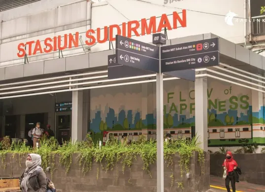 Stasiun Sudirman. (Sumber: Instagram/@kabandararailink)